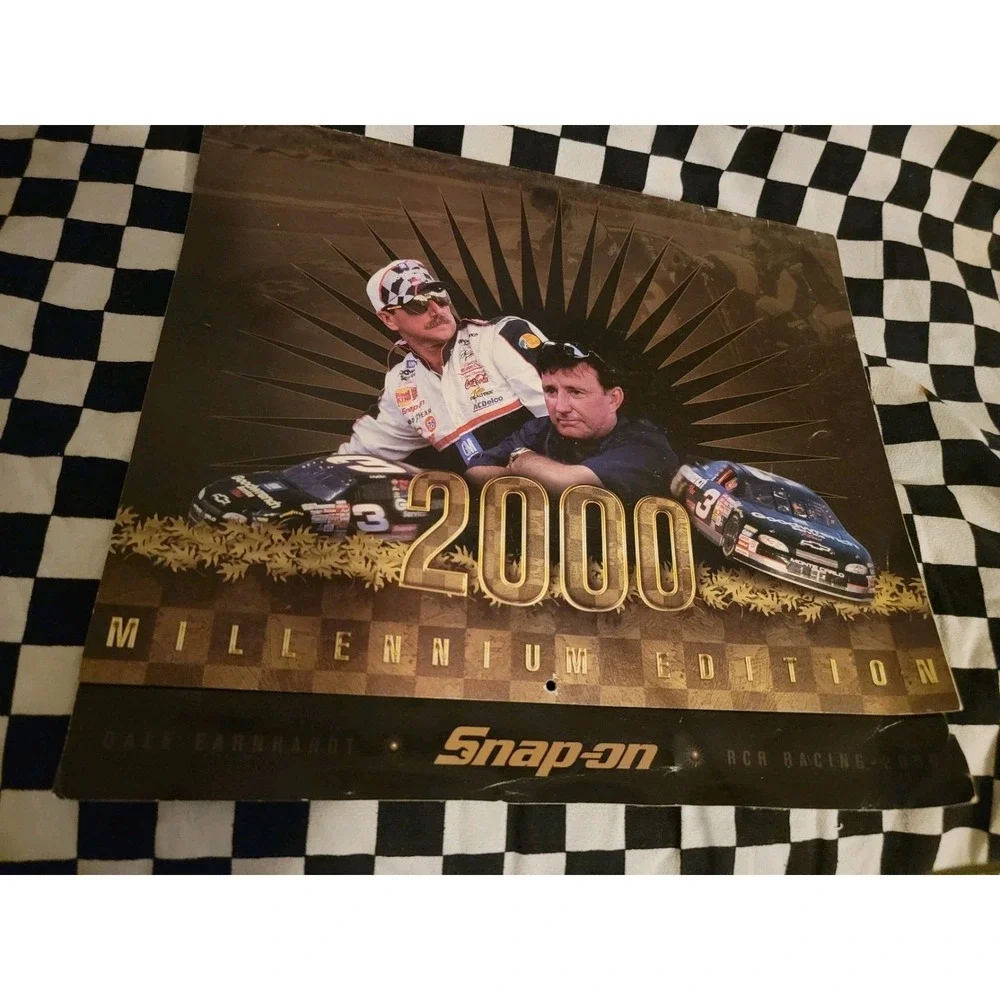 Dale Earnhardt Snap-On Tools 2000 Millennium Edition Calendar RCR...